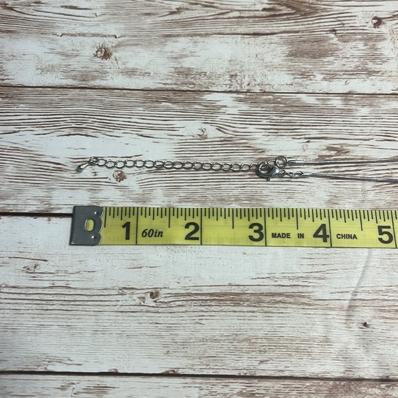 Christopher & Banks COXzO Love Necklace on Silver Chain - Picture 6 of 7